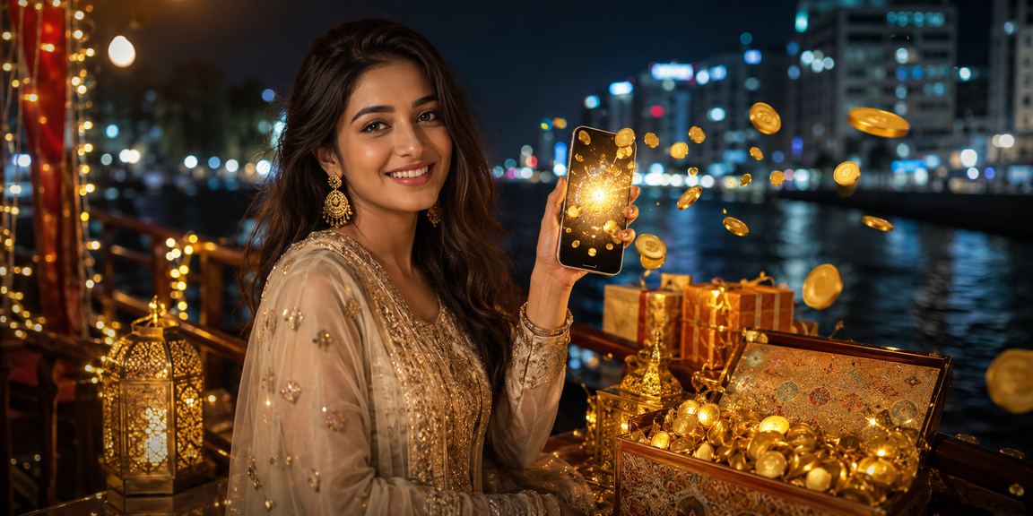 ঢাকায় মোবাইল ক্যাসিনোর ইদ ফেস্টিভালের দৃশ্য